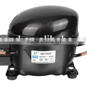 HuaJun R134a High Refrigeation Rate Refrigerator Compressor thumbnail-1
