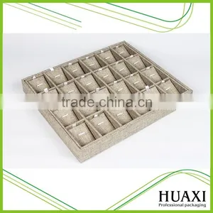 New Design Special Leather Jewelry Display Tray for Rings thumbnail-1