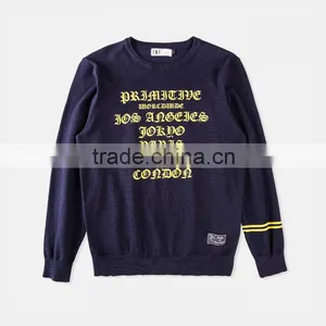 Chrismas Promotion Men Letter Sweaters thumbnail-1