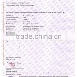 PVC Stretch Film for Food Wrapping thumbnail-3