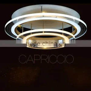 High Brightness Modern LED Ceiling Lights Warm White Round Acrylic Ceiling Lights thumbnail-1