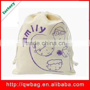 Factory Custom Cotton Drawstring Bag /canvas Drawstring Bag thumbnail-1