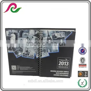 Offset Printing 2016 New Design Spiral Binding Paper Custom Table Calendar Wholesale thumbnail-2