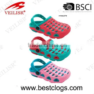2016 JinJiang Factory High Quantity Fashion Cheap Kids EVA Garden Clogs Slippers thumbnail-1