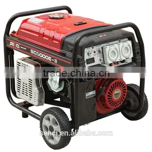 13 HP 4.5KW/4.2KW SC5000-III 60HZ/50HZ Electric Generator 5kw Quality Choice thumbnail-1