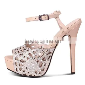 High Heel Sandals Platform Sandals Women Stiletto Heel Sandals thumbnail-2