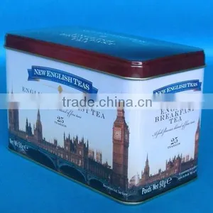 Empty Coffee Tin Box, Coffee Packing Box thumbnail-1