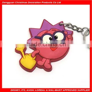 Cartoon Baby Soft PVC Keychain Flashlight thumbnail-1