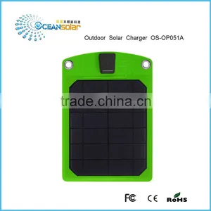 Hot Sale 5W Waterproof Portable Photovoltaic Panel Solar Charger for Camping thumbnail-1
