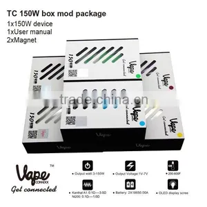 Colorful VTM 150 Watt Box Mod Vape Connexx Temperature Control Box Mod thumbnail-6