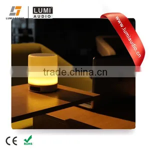 Wireless Audio Lamp Bluetooth Speaker With White LED Lamp Light for Computer or Phone thumbnail-2