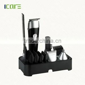 Rechargeable 5 in 1 Clipper Set With Hair Clipper,nose Trimmer,shaver,hair Trimmer and Eyebrows Trimmer thumbnail-1
