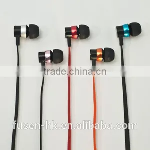 2016 Fashion Smart Mp4 Earphone Metal Promotional Earphone For Gifts thumbnail-2