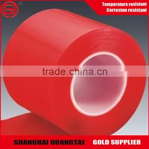 36 Micron Red Transprent Pet Coated Film Roll thumbnail-3
