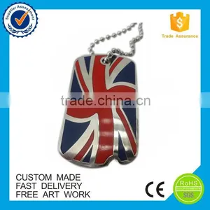 Custome Engraved Military Blank Dog Tags thumbnail-3