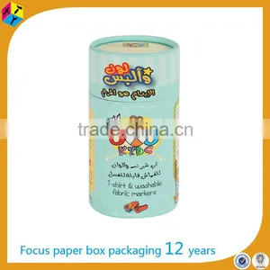 Custom Recycled Gift Paper t Shirt Packaging Tubes thumbnail-3
