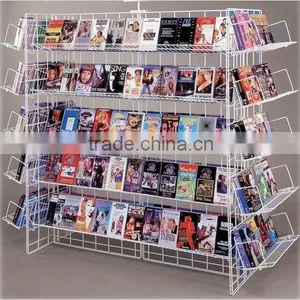 Metal Floor Grid Display Rack thumbnail-1