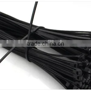 Nylon Cable Tie Self Lock Black and White thumbnail-2