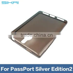 Clear Thin TPU PC Case for Blackberry Passport2 thumbnail-2
