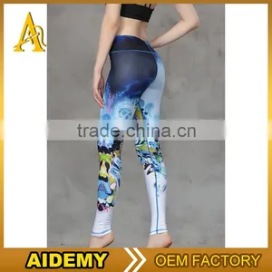 Custorm Ladies Gym Leggins Brand Name for Women Sport Legging thumbnail-5
