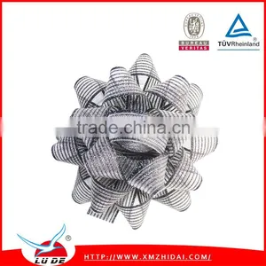Customized Matte Metallic Ribbon Star Bow For Gift Packing thumbnail-3