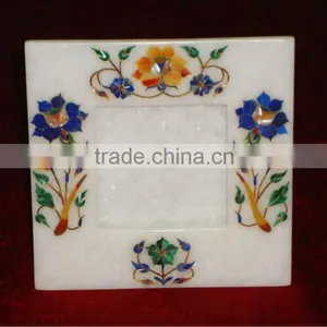 Stone Marble Inlaid Decorative Picture Frame thumbnail-1
