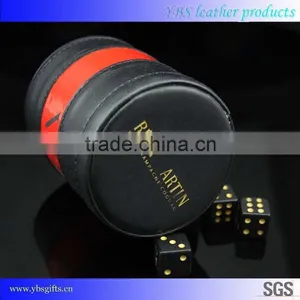 2015 Hot Selling Custom Leather Custom Dice Cup thumbnail-1