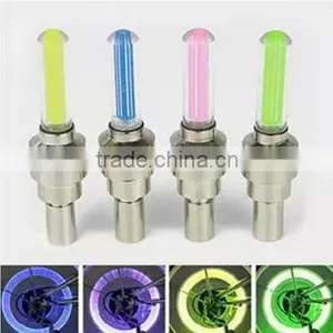 New Fashion Bieycle Wheel Safety LED Light for Tire Valve Caps thumbnail-1