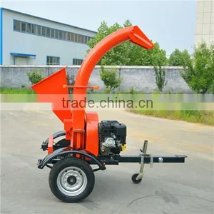 Samll Hot Selling Well Log Wood Chipper Shredder TC4 Log Chipper for Sale thumbnail-2