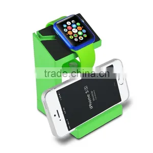 Hot Selling Factory Price 2 in 1 Stand Holder for Apple Watch for IPhone thumbnail-1