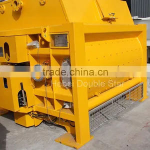 Horizontal Concrete Machine Diesel Engine Cement Mixer JS3000 for Construction Works thumbnail-1