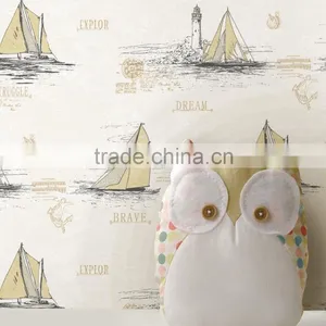 Kids Wallpaper Wallcovering/raw Material Wallpaper/roll Wallpaper for Printings thumbnail-1