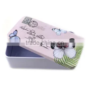 Flat Lid Tin Storage Box thumbnail-2