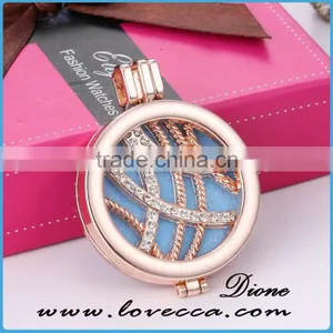 Women's Aromatherapy Diffuser Necklaces,Rose Gold Aroma Necklace thumbnail-1