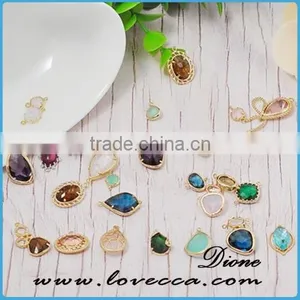 Summer Fashion Women Styles Europe and America Teardrops Stones Earrings thumbnail-1