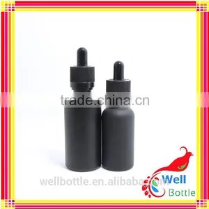Child Proof Glass Dropper Bottle With Black Frosted Glass Bottle for Mini Glass Dropper Bottle thumbnail-5