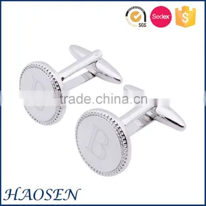 2016 Wholesale Letter Mental Cufflinks for Men thumbnail-2