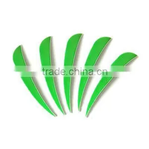 Archery Parabolic Shape Turkey Feather Hunting Arrow Fletching For Sale thumbnail-2