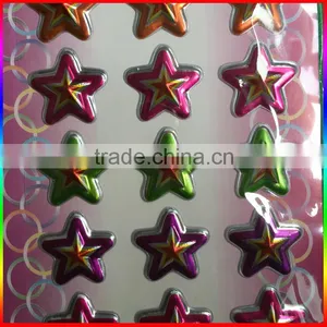 3D Blister Cartoon Stars Stickers Made in Qianyan thumbnail-2