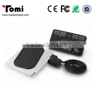 Newest HUD S7 Head Up Display HUD GPS 5.8 Inch Screen Support Cars With OBDII OBD2 Port And Free Switch thumbnail-6