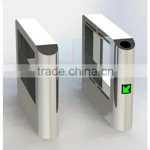 Security Bi-directional Pedestrian Access Control Barrier Gate and Swing Barrier Turnstiles thumbnail-4