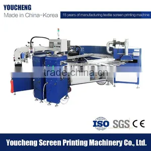 Korea Tech Socks Textile Rotary Screen Printing Machine With Aluminum and Epoxy Plate thumbnail-1