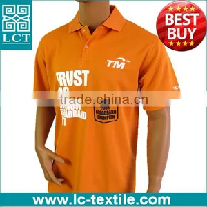 no Minimum Custom Design Orange Color Dri Fit Polo Shirt thumbnail-1