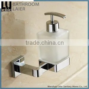 Understated Design Zinc Alloy Chrome Finishing Bathroom Accessories Wall Mounted Soap Dispenser thumbnail-1