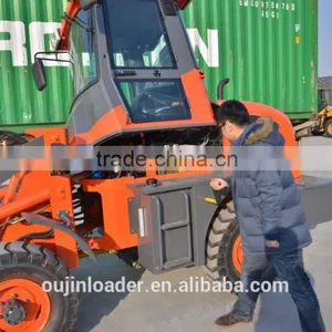 Small Pay Loader Mini Wheel Loader 1.6ton With EUROIII Engine thumbnail-1