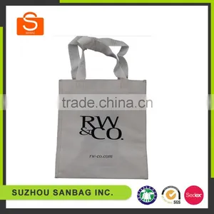 Recycling Promotional pp Non Woven Shopping Bag Black and White thumbnail-2