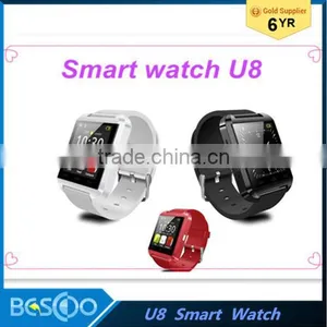 Hot Cheap Smart Watch U8 Popular Colors Touch Screen Android Smart Watch China Best Smart Watch Phone thumbnail-1