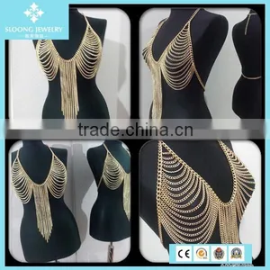 Gold Filled Body Belly Chain Jewelry Factory thumbnail-6
