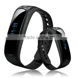 Digital 0.84" Bluetooth OLED Smart Bracelet E02 Fitness Tracker Wristband Smart Bracelet With Heart Rate Monitor thumbnail-1