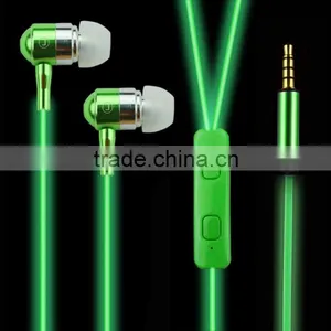 Glowing Headset for Smartphone Headphones LED Lighting Headset Wholesale China Earphone and Headset thumbnail-3